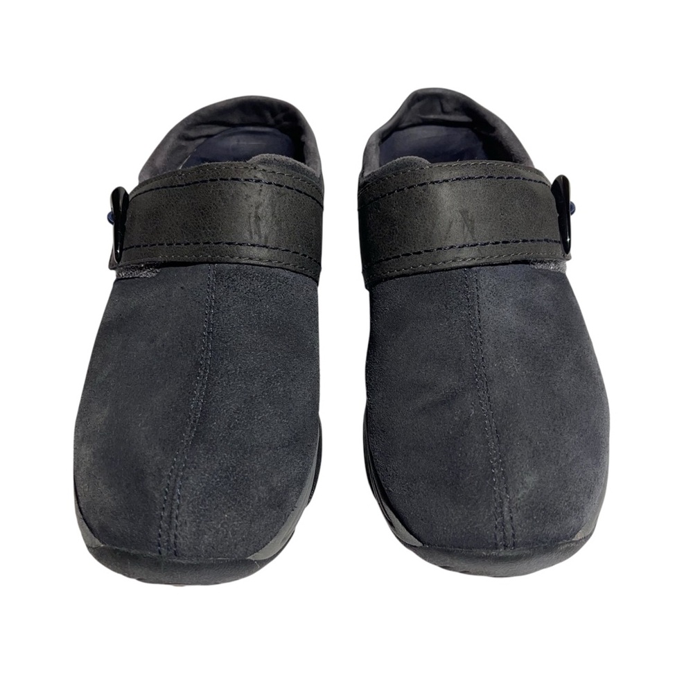 Easy Spirit Slip-on Suede Mules Esalanna Round Toe